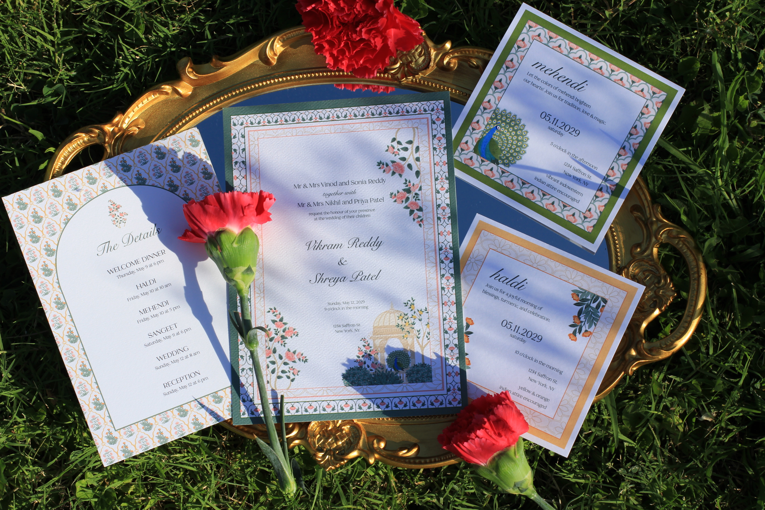 Indian stationery design