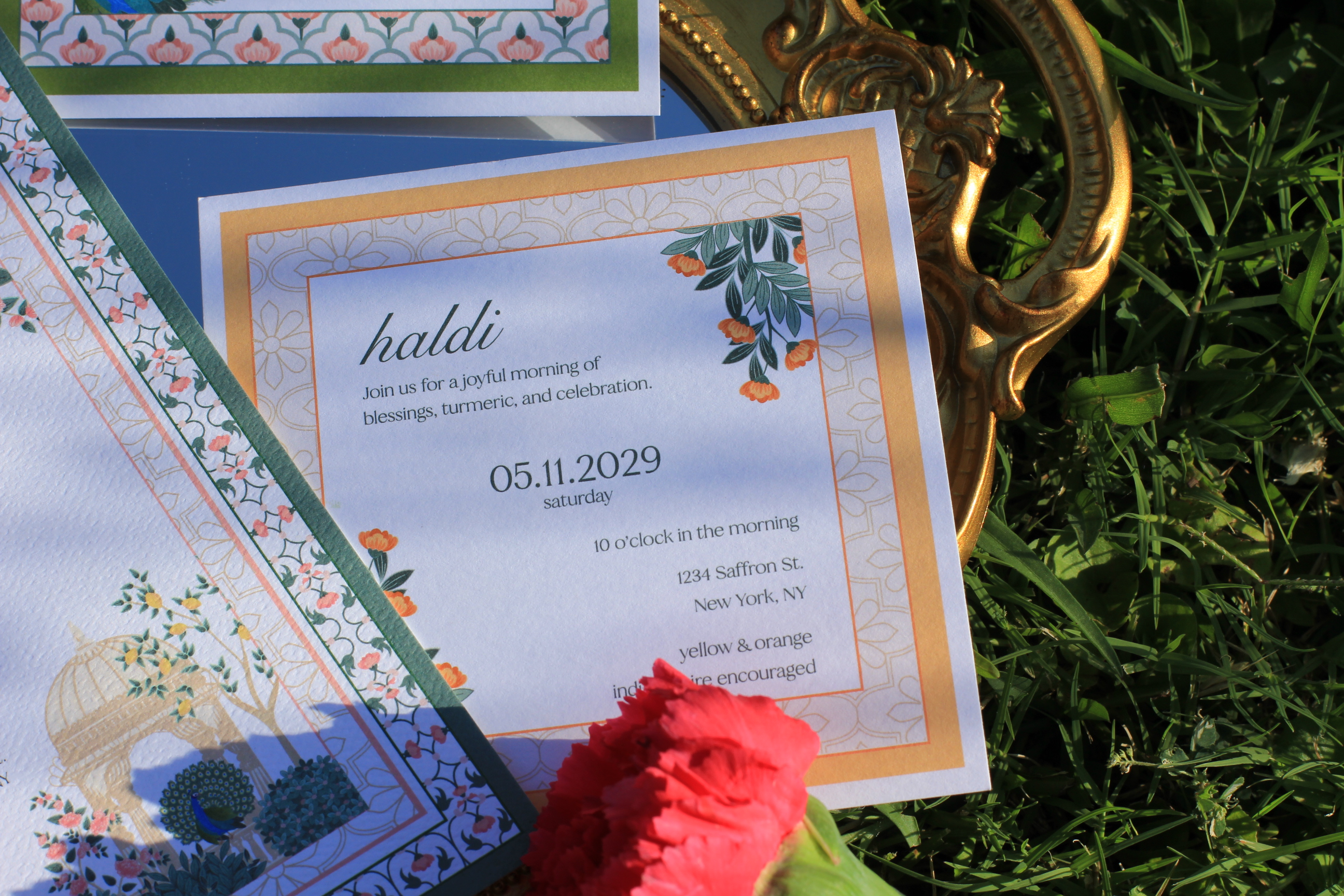 Indian stationery design