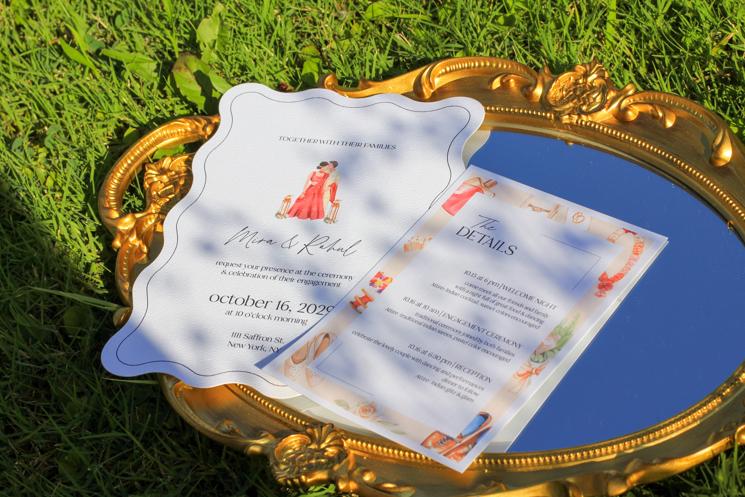 Indian stationery design